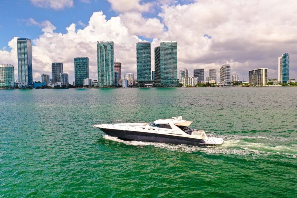 70ft Sea Ray Outrage Miami yacht with hot tub available for charter