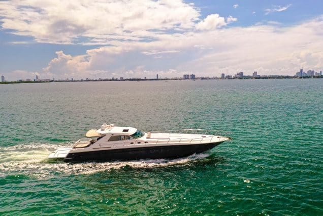 70ft Sea Ray Outrage Miami yacht with hot tub available for charter